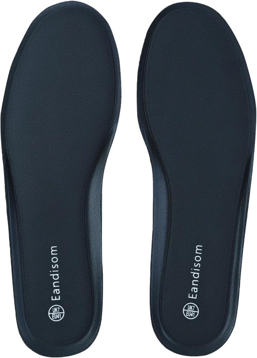 2 Pair Memory Foam Insoles for Men and Women Shoe Inserts for Boots, Work Shoes, Running, Hiking, Sneaker, Cushion Inner Soles Womens Shoes Insoles Plantar Fasciitis Insoles Black US 10M