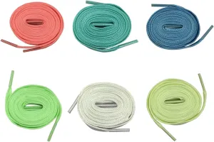 6 Packs Luminous Shoelace Athletic Sport Flat Shoe Laces Glow In The Dark Night …
