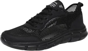 Arch Support Hiking Shoes for Men Lightweight Breathable Slip on Running Shoe Lightweight Elderly Slip on Shoes