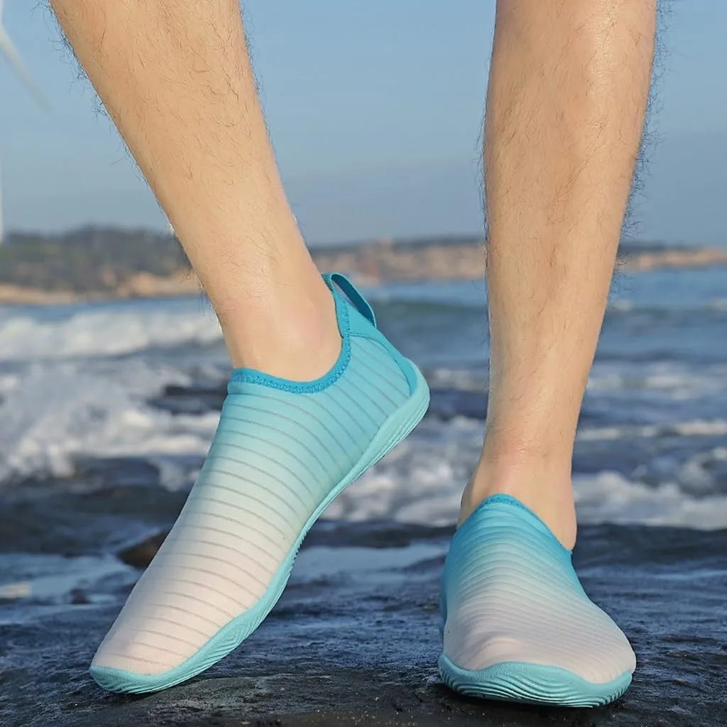 Breathable Outdoor Anti Slip Lightweight Beach Shoes for Men and Women Swimming and Wading in Rivers Fitness Shoes
