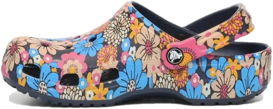 Classic Retro Floral Clog
