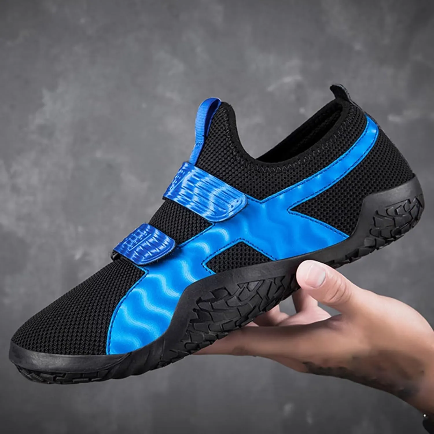 Deadlift Shoes for Mens Unisex Anti-Skid Breathable Gym Sneakers Barefoot Running Shoes Powerlifting & Bodybuilding Shoes Fitness Shoes for Weight Lifting Hard Pulling & Weight Training