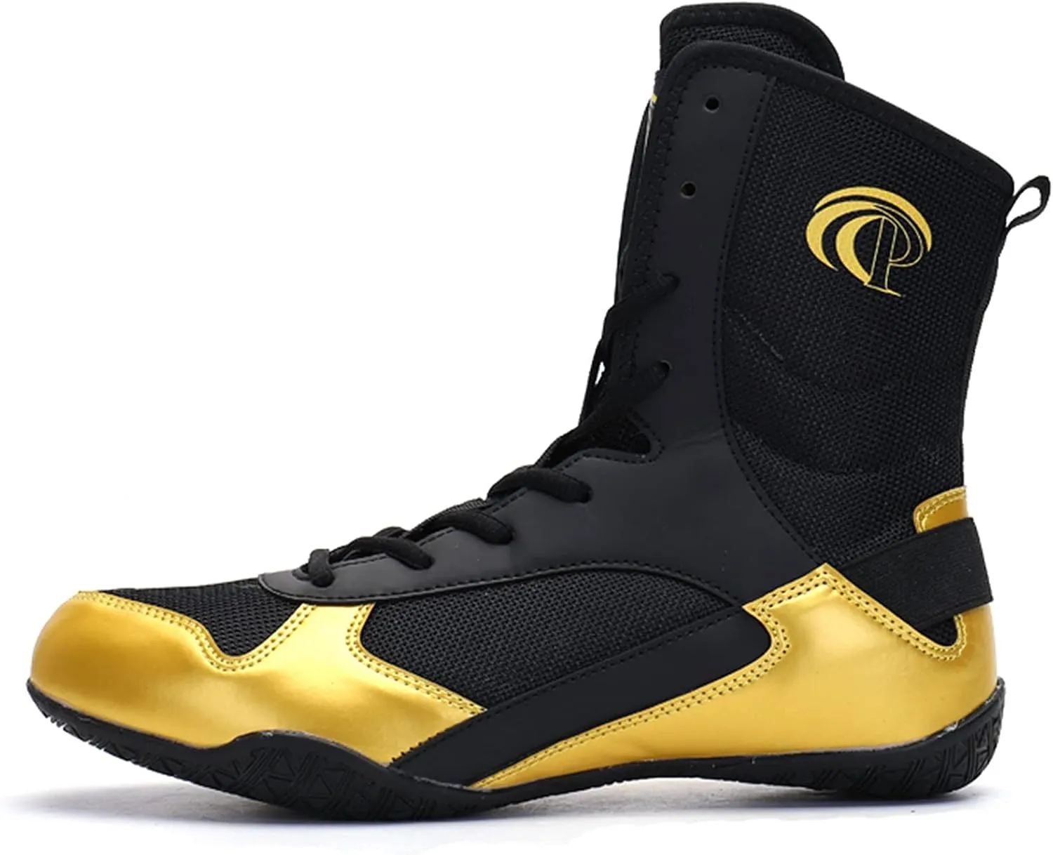 Female Boxing Sneakers, Lightweight Squat Trainers Mesh Breathable Wrestling Boots Non-Slip Fitness Shoes