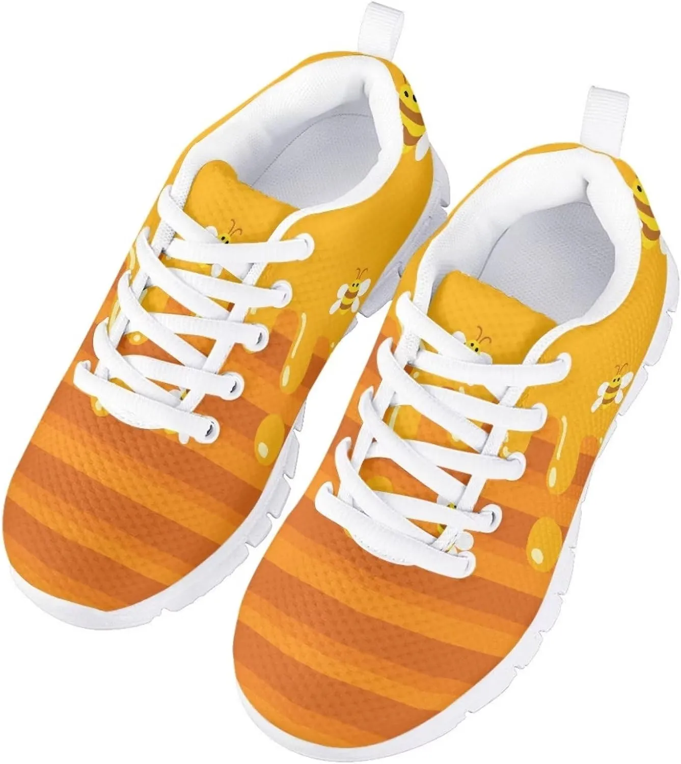 GIFTPUZZ Unisex Kid Breathable Running Shoes Mesh Fitness Shoes School Sports Jogging Outdoor Shoes