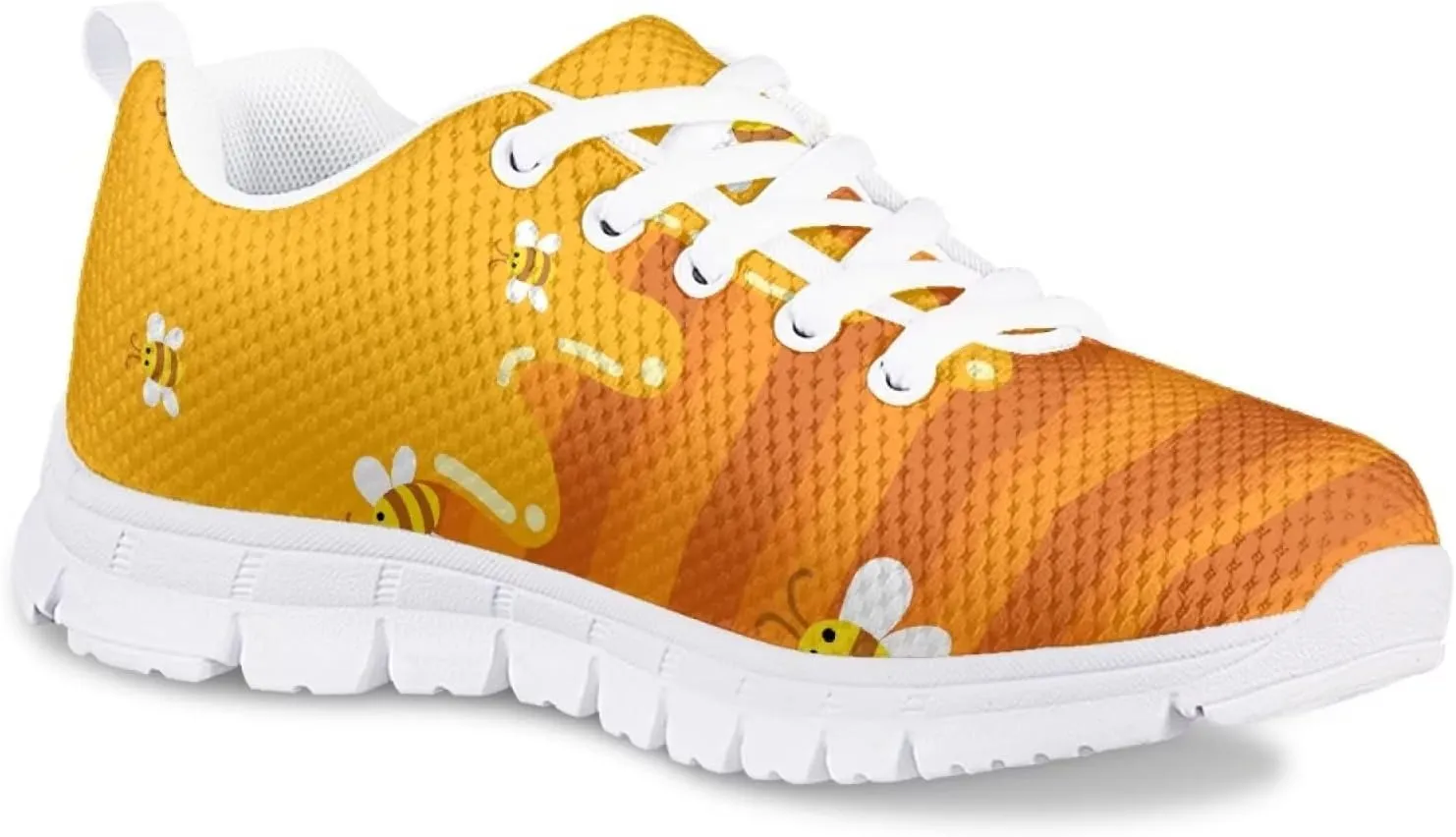 GIFTPUZZ Unisex Kid Breathable Running Shoes Mesh Fitness Shoes School Sports Jogging Outdoor Shoes