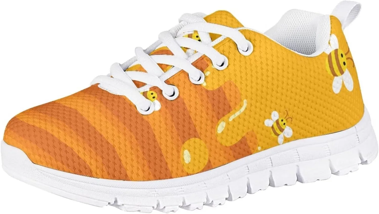GIFTPUZZ Unisex Kid Breathable Running Shoes Mesh Fitness Shoes School Sports Jogging Outdoor Shoes