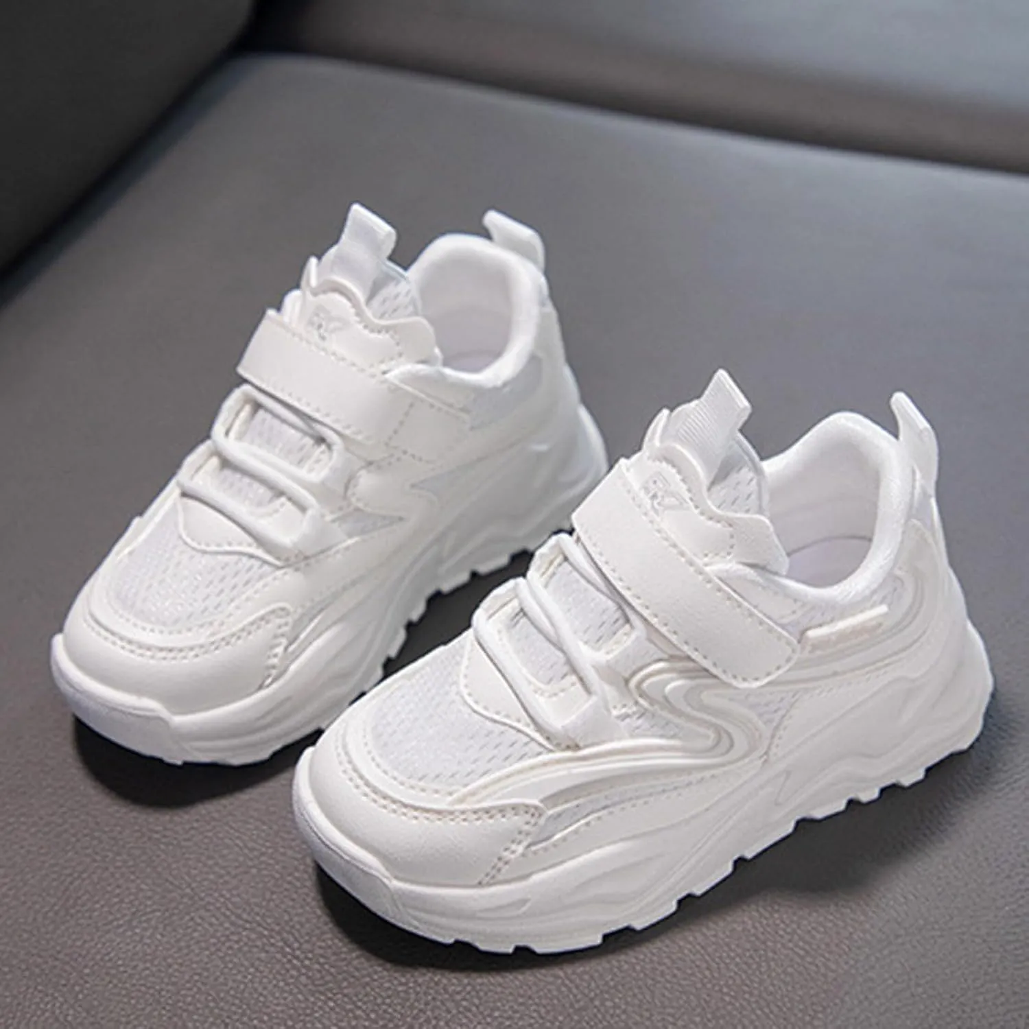 Girls Shoes Kids Girls Tennis Shoes for Running Athletic Walking Gym Sports Lightweight Breathable Sports Sneakers