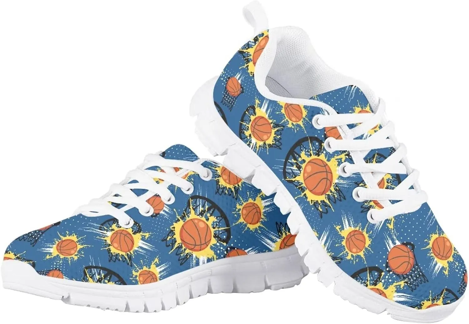 Jeiento Unisex Kids Sports Shoes Hiking Shoes Mesh Fitness Shoes Primary School Students Shoes