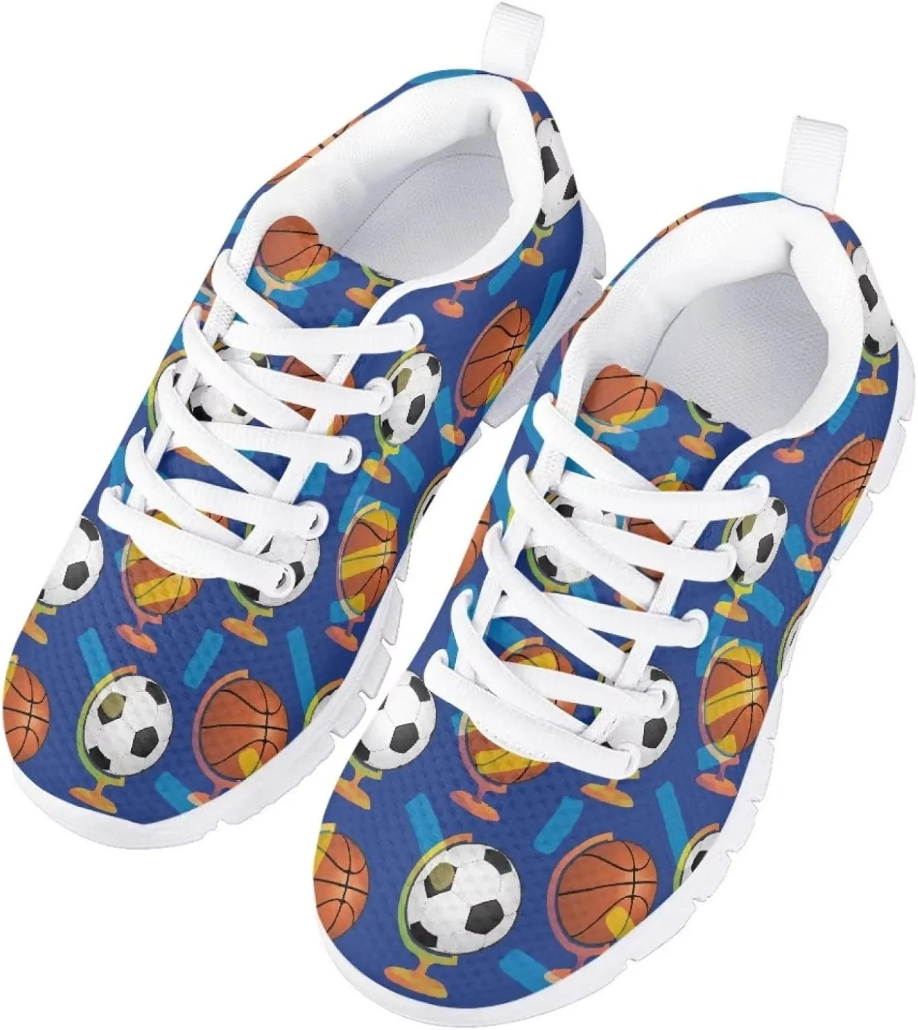 Jeiento Unisex Kids Sports Shoes Hiking Shoes Mesh Fitness Shoes Primary School Students Shoes