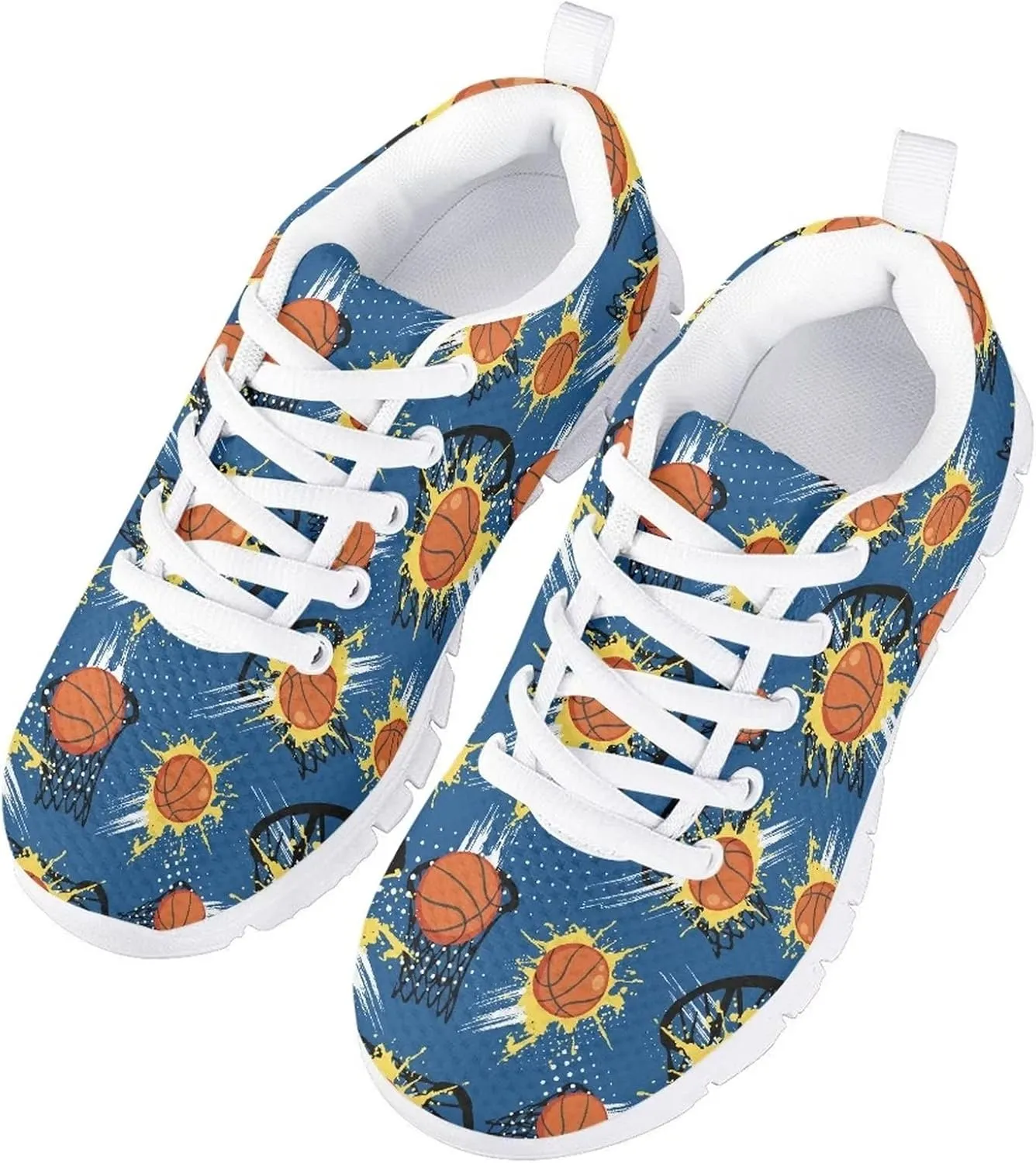 Jeiento Unisex Kids Sports Shoes Hiking Shoes Mesh Fitness Shoes Primary School Students Shoes
