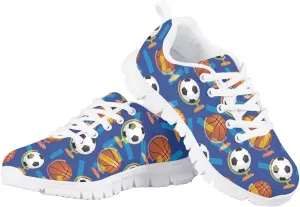 Jeiento Unisex Kids Sports Shoes Hiking Shoes Mesh Fitness Shoes Primary School Students Shoes
