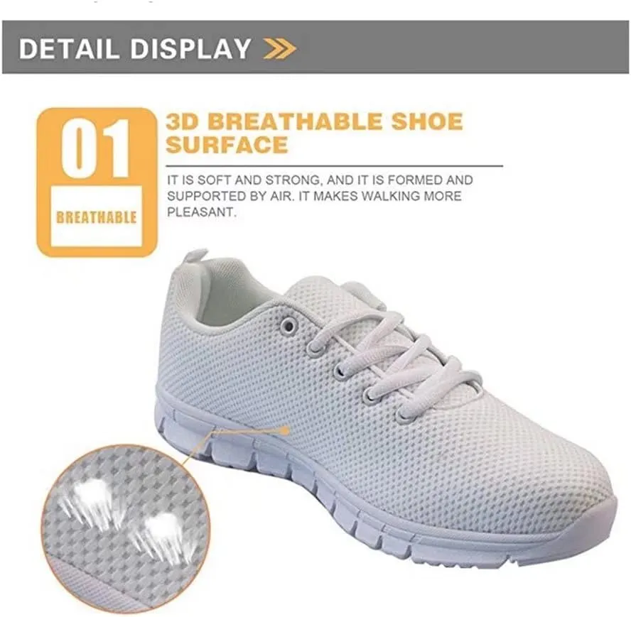 Jeiento Unisex Kids Sports Shoes Non Slip Running Shoes Mesh Fitness Shoes School Students Shoes
