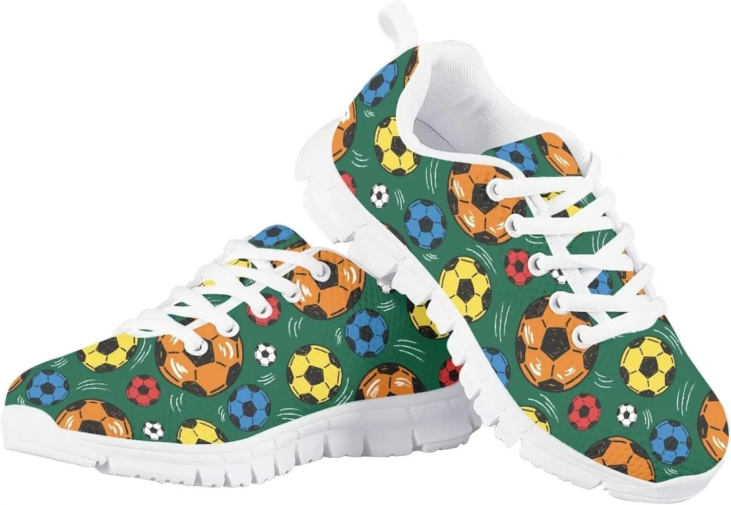 Jeiento Unisex Kids Sports Shoes Non Slip Running Shoes Mesh Fitness Shoes School Students Shoes
