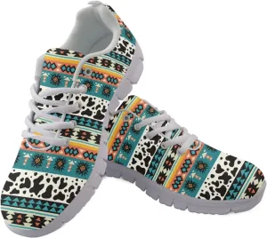 KEIAHUAN Women Sneakers Non Slip Mesh Tennis Shoes Running Walking Sneakers Gym Fitness Shoes