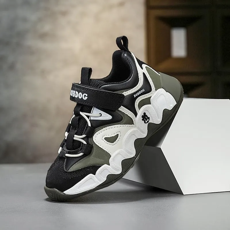 Kids Lightweight Fashion Sneakers Breathable Running Shoes