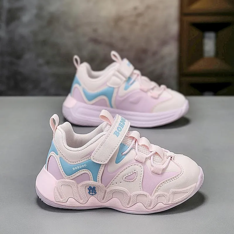 Kids Lightweight Fashion Sneakers Breathable Running Shoes