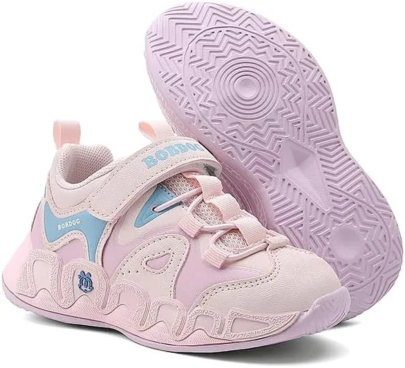 Kids Lightweight Fashion Sneakers Breathable Running Shoes