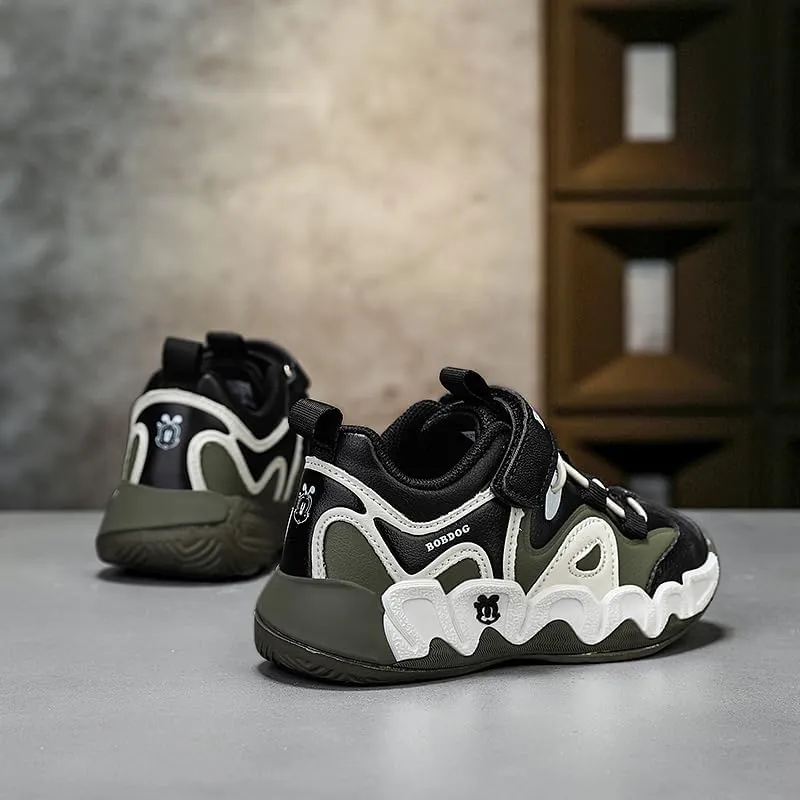Kids Lightweight Fashion Sneakers Breathable Running Shoes