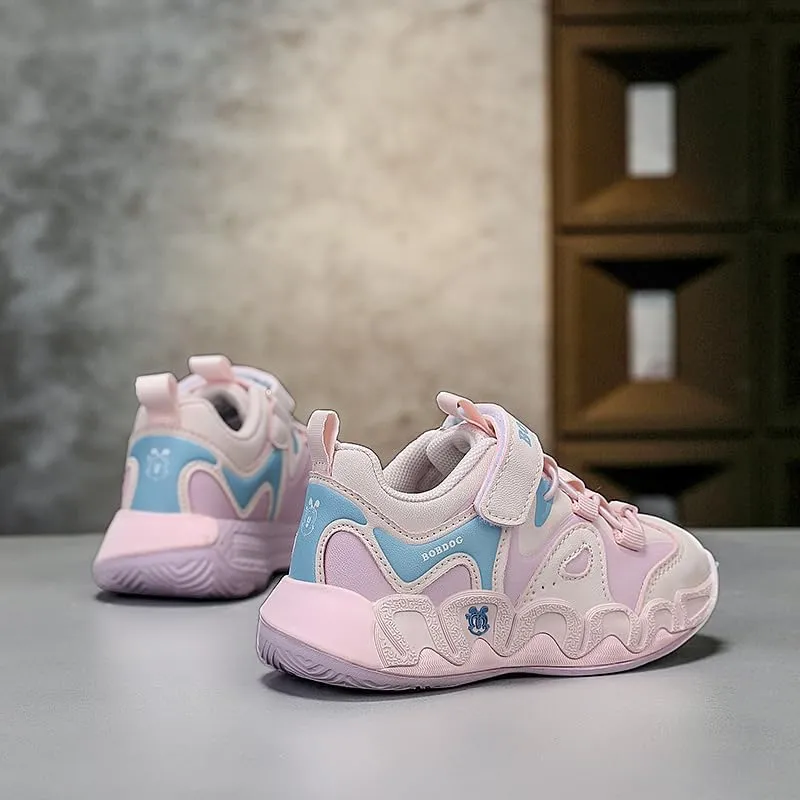 Kids Lightweight Fashion Sneakers Breathable Running Shoes