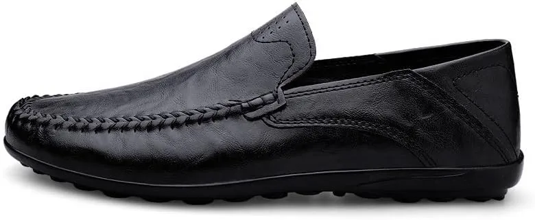 Loafers for Mens Faux Leather Comfor Solid Color Tuxedo Wedding Anti-Slip Formal Slip-on
