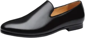 Loafers for Mens Faux Leather Fashion Party Solid Color Slip-on