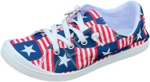 Loafers for Women Comfort Lace-Up Slip-On Walking Shoes Classic Flat Women's Sneakers