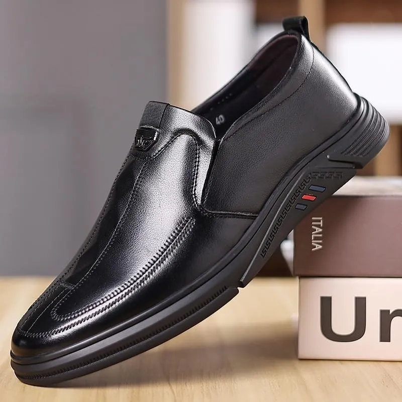 Men Patent Leather Dress Shoes,Casual Classic Business Printed Slip On Dress Sneakers Fashion Sneakers Loafers