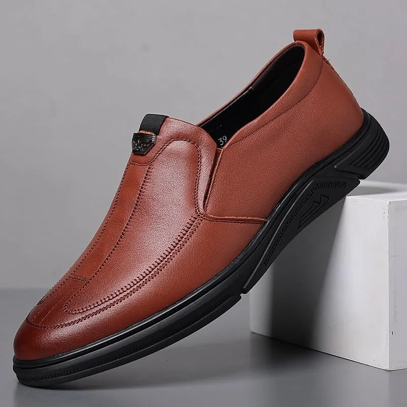 Men Patent Leather Dress Shoes,Casual Classic Business Printed Slip On Dress Sneakers Fashion Sneakers Loafers