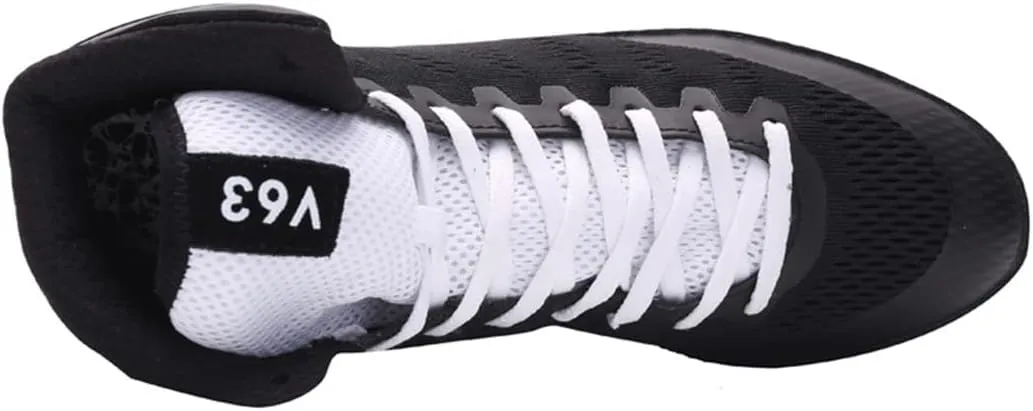 Mens Boxing Trainers, Bodybuilding Sneakers Casual Boxing Fitness Shoes Breathable Lightweight Wrestling Shoe