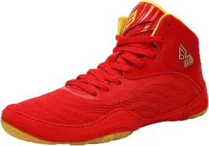 Mens Boxing Trainers Lightweight Breathable Weightlifting Sneakers Comfortable Wrestling Athletic Fitness Shoes