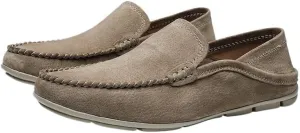 Men's Leather Loafers - Solid Color Round Toe Slip-Ons, Comfortable & Flexible, Anti-Slip Driving Shoes for Casual & Formal Wear