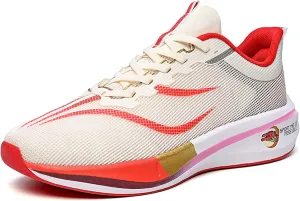 Men's Running Sneakers Lightweight Breathable Fashion Sneakers Women's Gym Jogging Shoes Walking Lightweight Shoes Comfortable Non-Slip