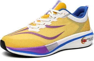 Men's Running Sneakers Lightweight Breathable Fashion Sneakers Women's Gym Jogging Shoes Walking Lightweight Shoes Comfortable Non-Slip