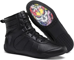 Men's Wrestling Shoes Breathable Boxing Boots Lightweight Combat Boxers Trainer Indoor Fitness Shoes