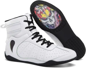 Men's Wrestling Shoes Breathable Boxing Boots Lightweight Combat Boxers Trainer Indoor Fitness Shoes