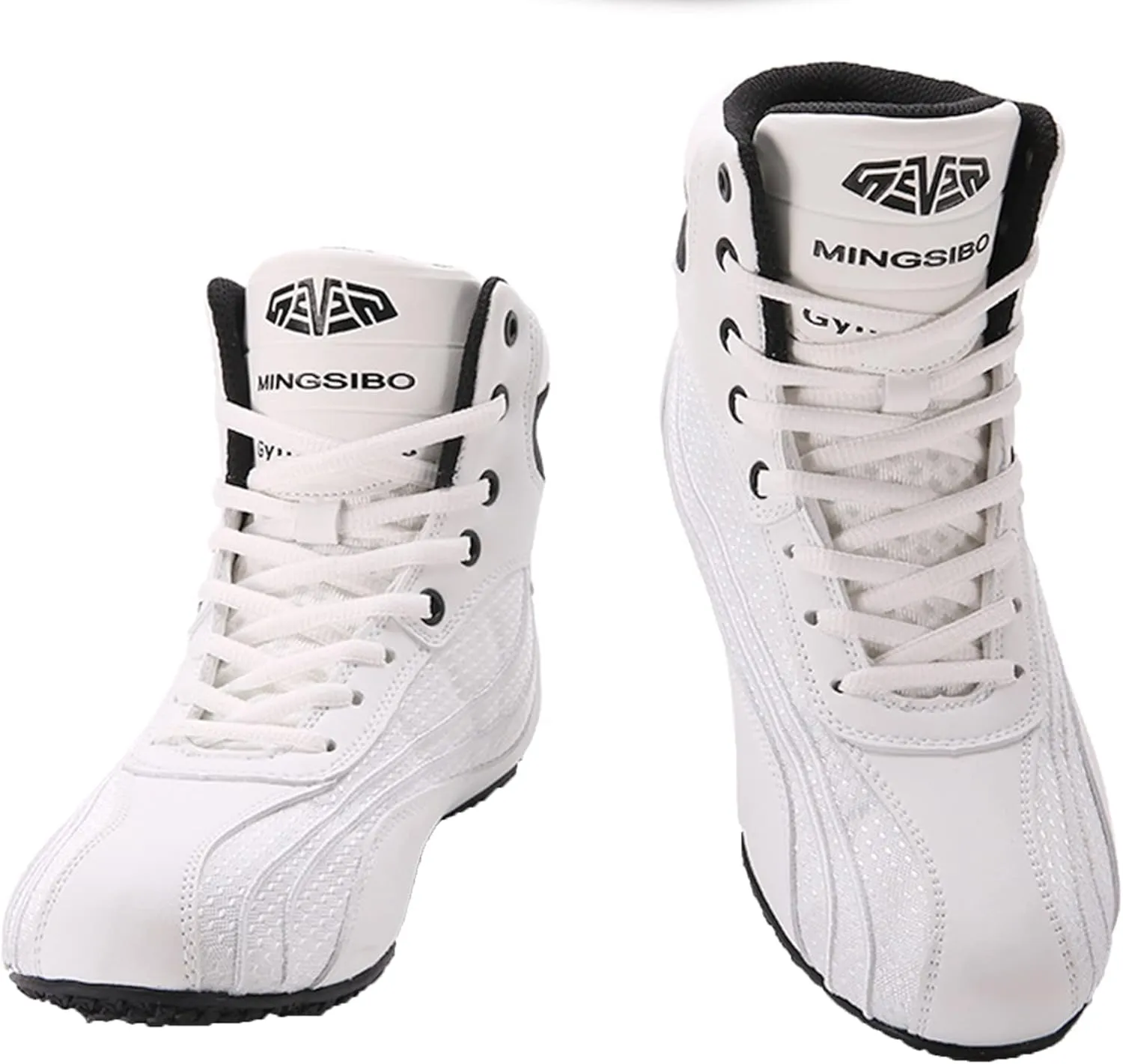 Mens Wrestling Shoes Fashion Boxing Trainers Lightweight Fitness Shoes Casual Breathable Bodybuilding Sport Sneakers