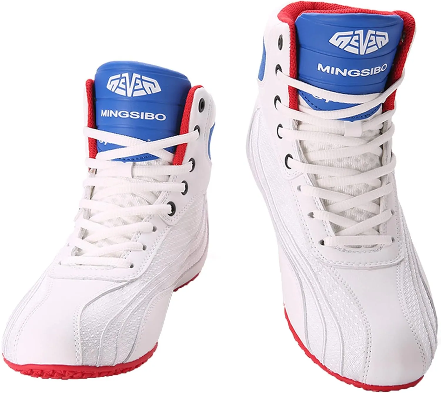 Mens Wrestling Shoes Fashion Boxing Trainers Lightweight Fitness Shoes Casual Breathable Bodybuilding Sport Sneakers