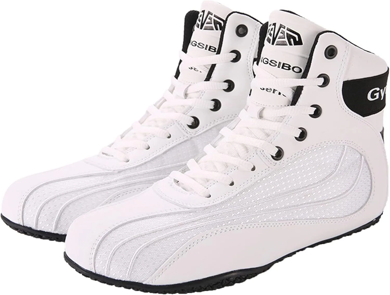 Mens Wrestling Shoes Fashion Boxing Trainers Lightweight Fitness Shoes Casual Breathable Bodybuilding Sport Sneakers