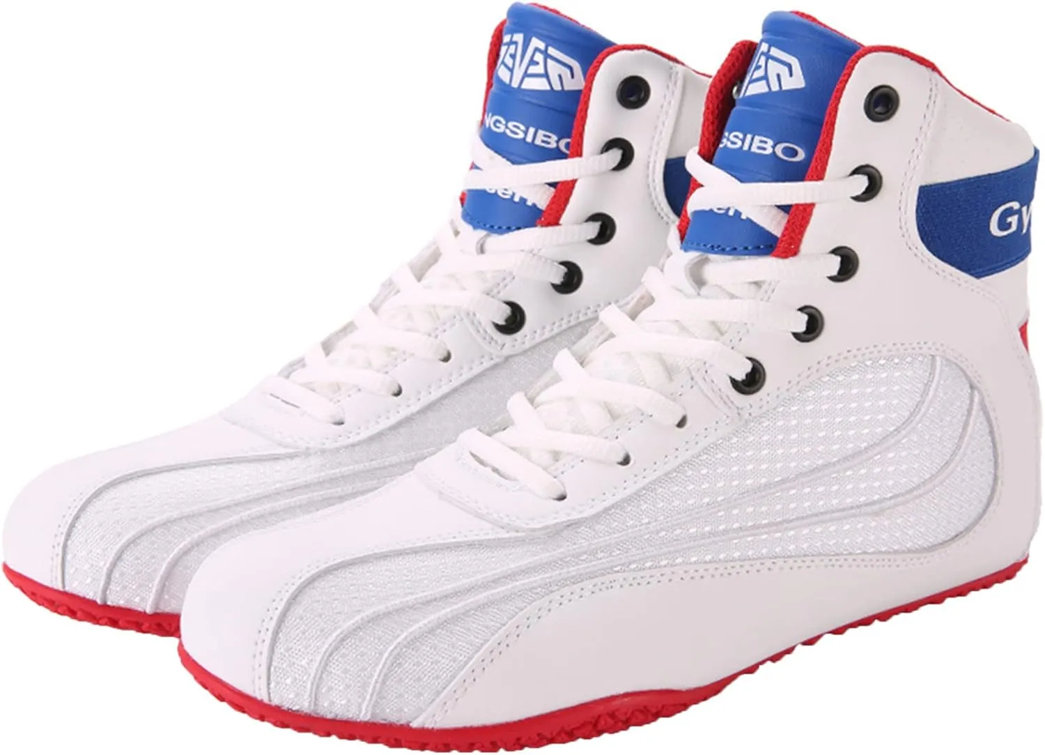 Mens Wrestling Shoes Fashion Boxing Trainers Lightweight Fitness Shoes Casual Breathable Bodybuilding Sport Sneakers