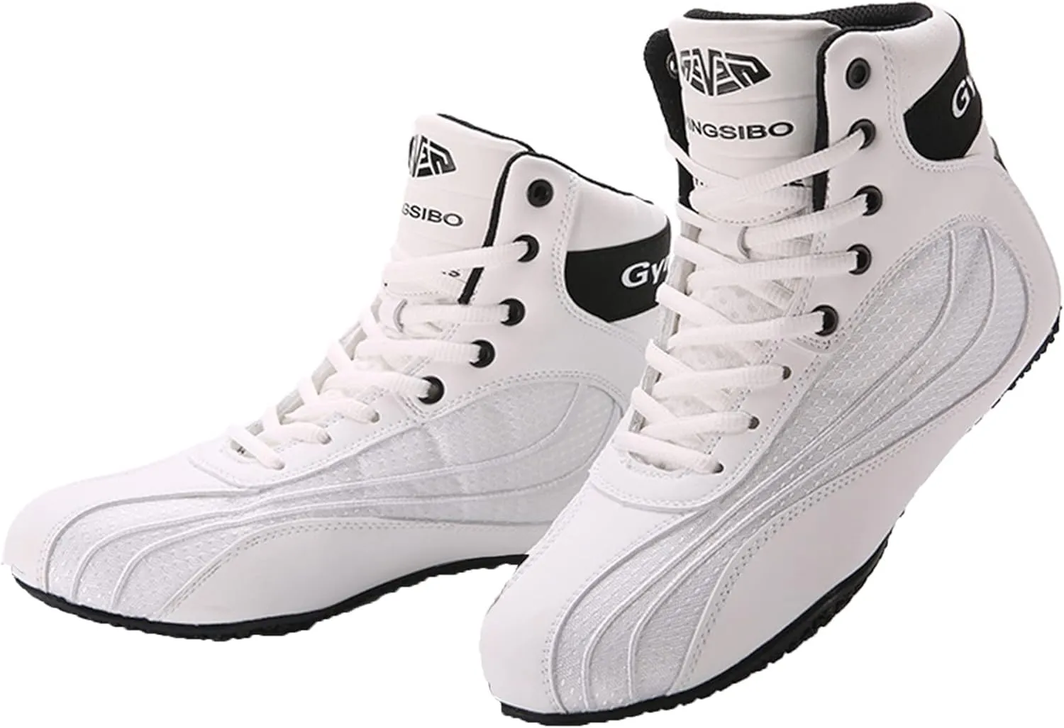 Mens Wrestling Shoes Fashion Boxing Trainers Lightweight Fitness Shoes Casual Breathable Bodybuilding Sport Sneakers