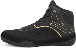 Mens' Wrestling Trainers Lightweight Breathable Unisex Fighting Fitness Shoes for Wrestling Boxing Weightlifting