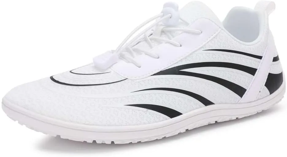 mitvr Barefoot Shoes for Women Men Wide Toe Box Breathable Non-Slip Loafers Lightweight Athletic Walking Shoes