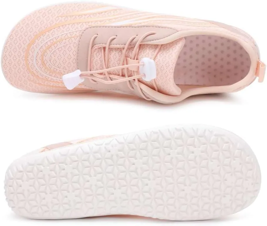 mitvr Barefoot Shoes for Women Men Wide Toe Box Breathable Non-Slip Loafers Lightweight Athletic Walking Shoes