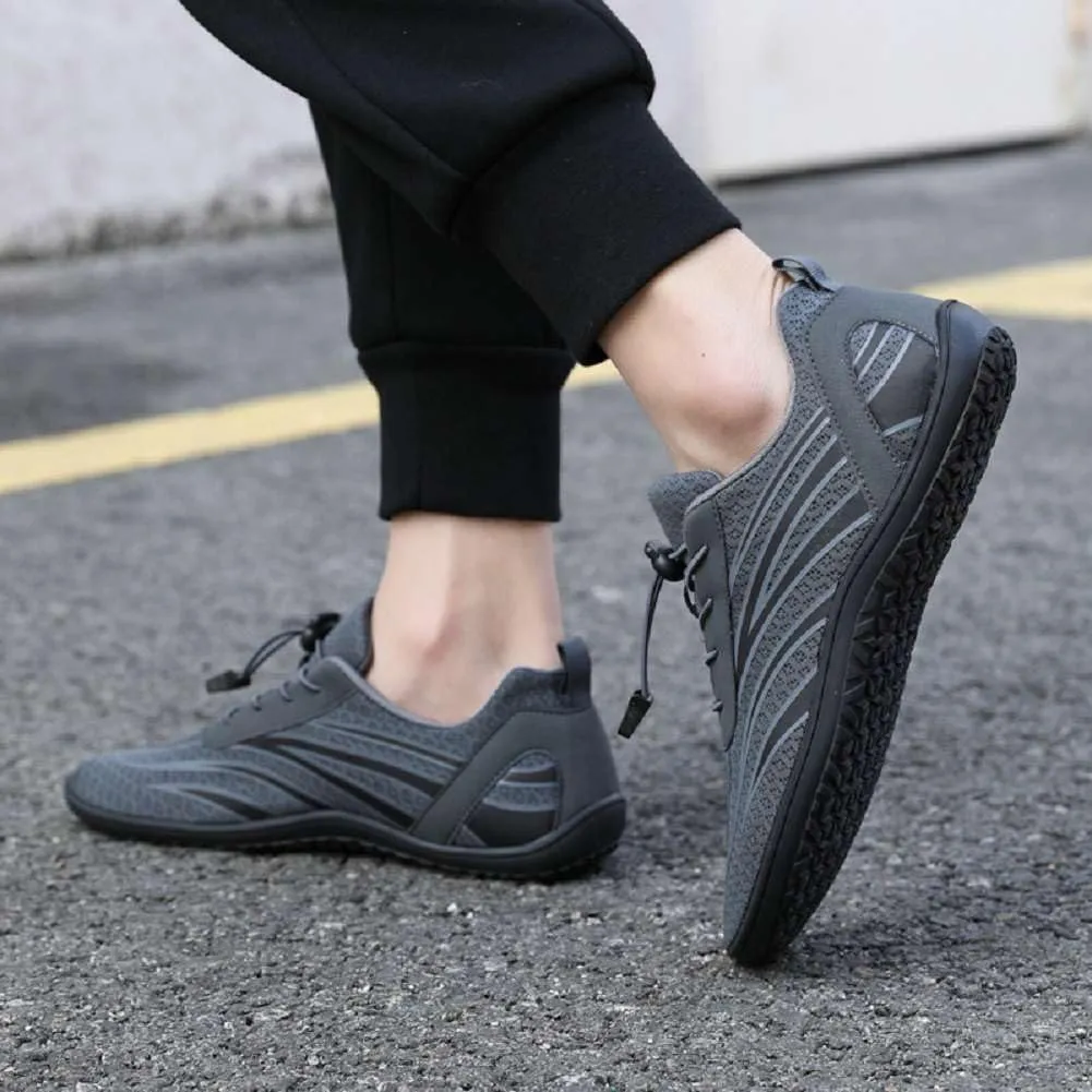 mitvr Barefoot Shoes for Women Men Wide Toe Box Breathable Non-Slip Loafers Lightweight Athletic Walking Shoes
