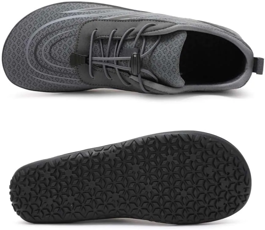 mitvr Barefoot Shoes for Women Men Wide Toe Box Breathable Non-Slip Loafers Lightweight Athletic Walking Shoes