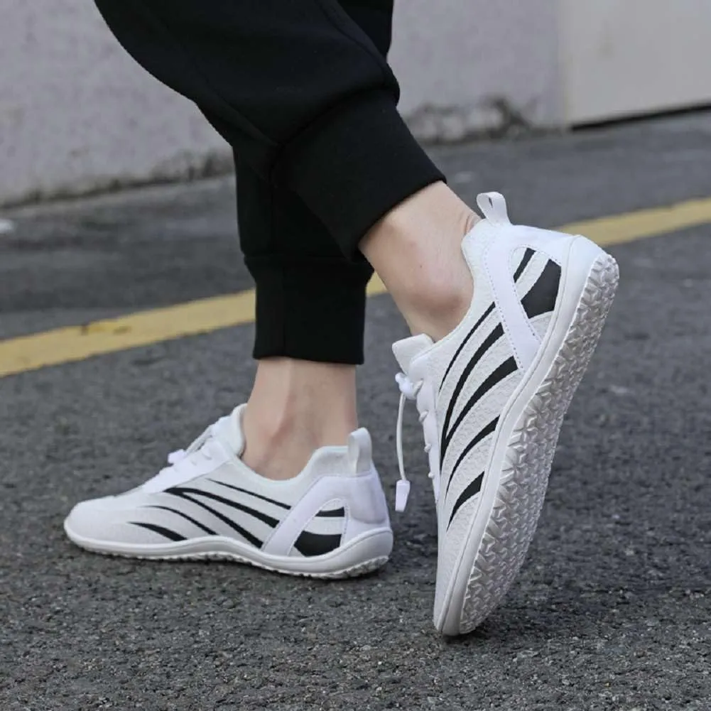 mitvr Barefoot Shoes for Women Men Wide Toe Box Breathable Non-Slip Loafers Lightweight Athletic Walking Shoes