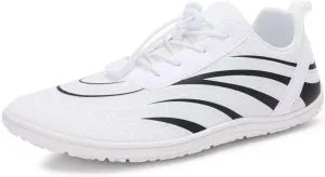 mitvr Barefoot Shoes for Women Men Wide Toe Box Breathable Non-Slip Loafers Lightweight Athletic Walking Shoes