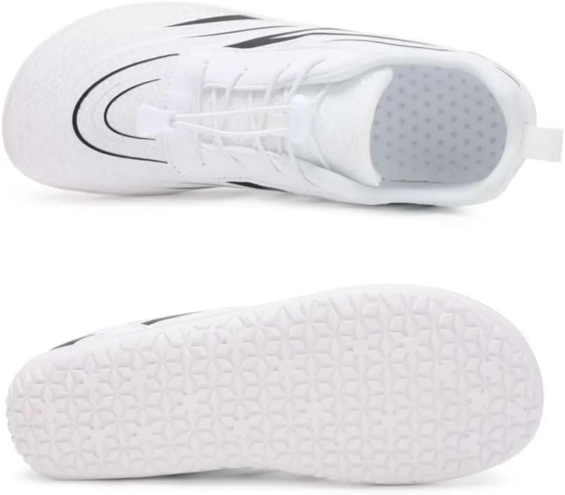 mitvr Barefoot Shoes for Women Men Wide Toe Box Breathable Non-Slip Loafers Lightweight Athletic Walking Shoes