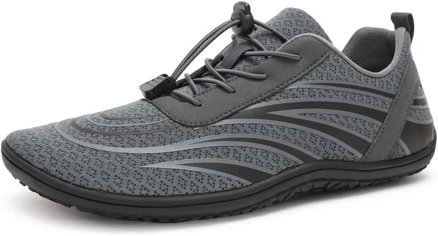 mitvr Barefoot Shoes for Women Men Wide Toe Box Breathable Non-Slip Loafers Lightweight Athletic Walking Shoes