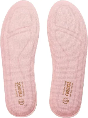 riemot Memory Foam Insoles for Women, Comfort Cushioning Shoe Inserts, Super Soft Replacement Innersoles for Sneakers Slippers Boots, Breathable Full Length Shoe Insoles Pink EU 39, 8 Women/6 Men